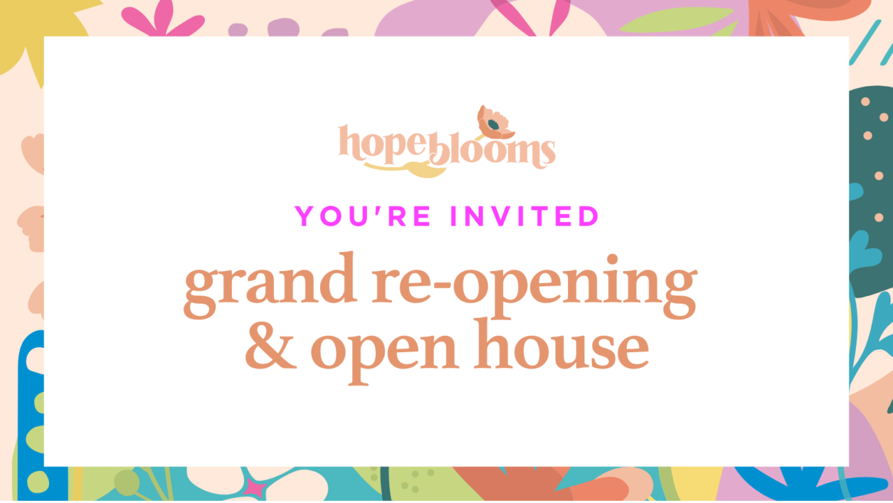 Grand Re-opening & Open House (Facebook Cover)